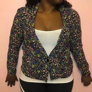 Floral Blazer